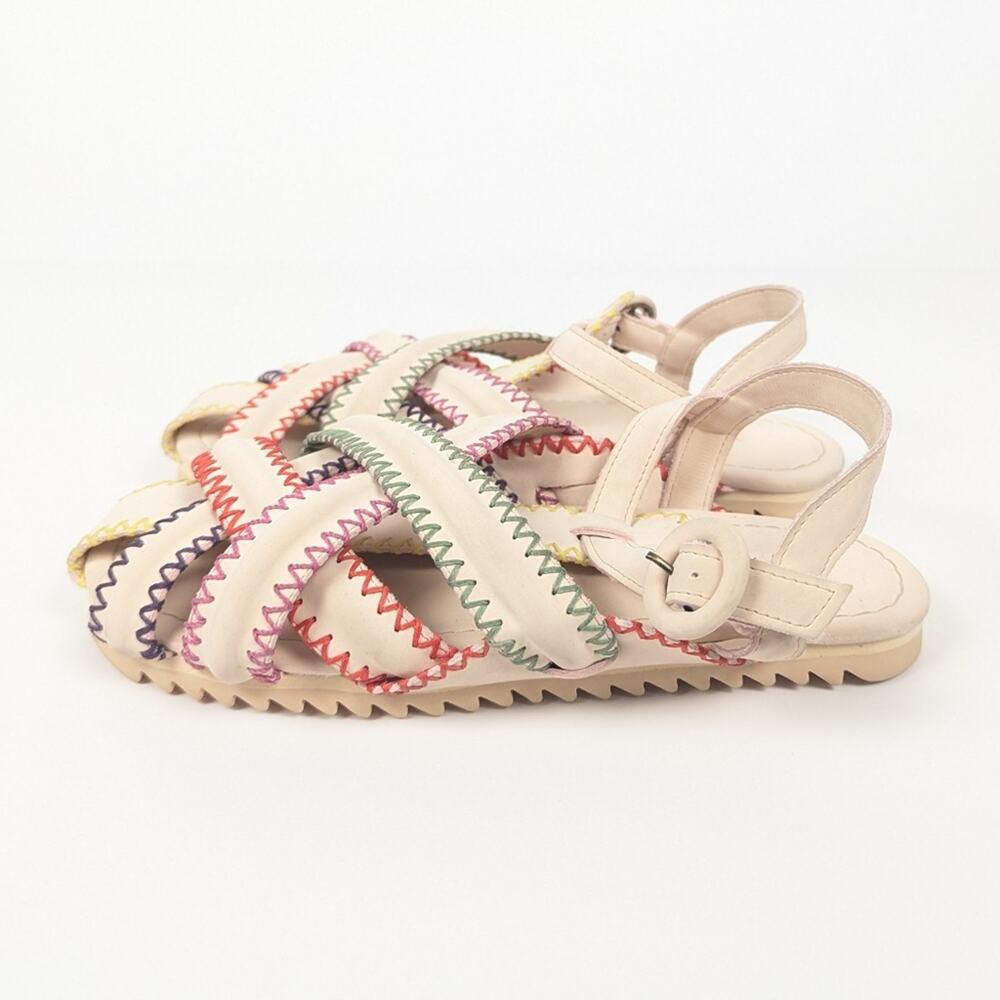 Farm Rio Multi-Color Synthetic Zig Zag Sandal Siz… - image 5